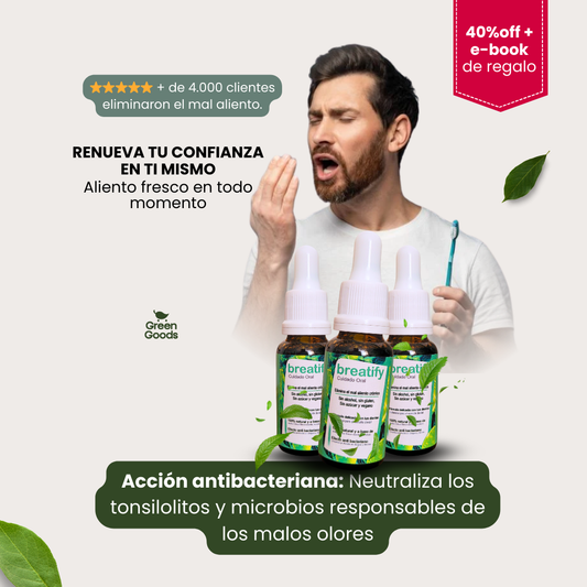 Breatify -¡Dile adiós al mal aliento y recibe un regalo exclusivo!