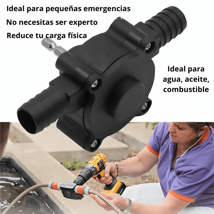 AquaDrill Booster™ - Mini bomba autocebante