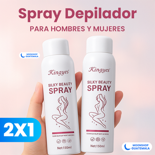 OFERTA 2x1 ⭐️ Spray Depilador para Hombres y Mujeres - 100% ORIGINAL Y SIN DOLOR